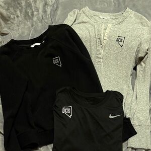 Straight Down (embroidered with my former company logo) 3-Pack